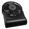 Ventilador de mesa recarregável Arctic Summair 2Go - 10 cm (preto)