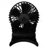 Ventilador de mesa recarregável Arctic Summair 2Go - 10 cm (preto)