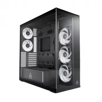 ARCTIC Xtender Caixa Mid-Tower ATX em vidro temperado Preto