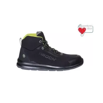 Sapatos de segurança ARDON SOFTEXHIGH S1P tamanho 46 preto/cinzento