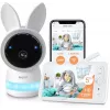ARENTI AINanny A4 Kit Plus – Monitor de bebé vídeo 2K QHD com ecrã HD de 5 polegadas, Wi-Fi, visão noturna e intercomunicador