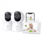 Arenti AInanny B2 Kids Set, Babá eletrónica WiFi 1080P com câmaras duplas e LCD