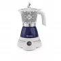 Ariete Capri Máquina de café elétrica Moka para 4 chávenas Azul-escuro