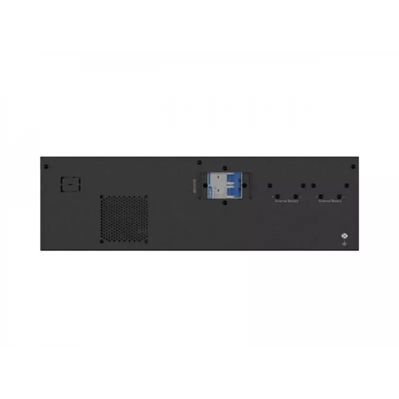 ARMAC B/2009/R/DF pack de bateria externa rackmount 3U para UPS rack online série DF 6kVA/10kVA, 20x baterias VRLA 12V 9Ah, 240V DC, preto