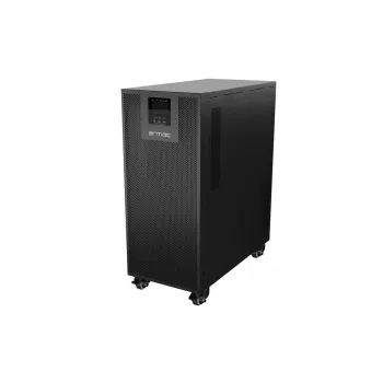 UPS on-line de dupla conversão ARMAC Office On-Line PF1 10000VA 10000W, torre, 8x IEC C13 + 2x IEC C19, LCD, USB/RS-232, caixa metálica, protegido contra pó