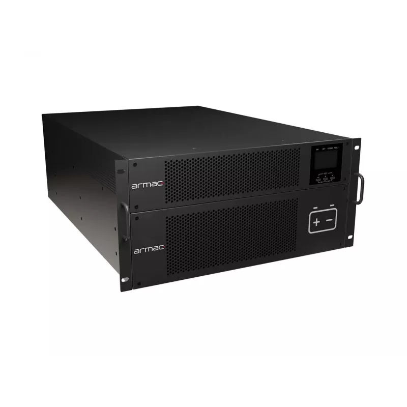 ARMAC R/10000I/PF1/DF UPS online de dupla conversão rackmount 10000VA, 10 saídas, LCD, caixa metálica, sem pó