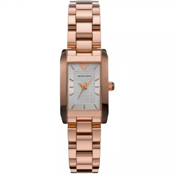 Relógio ARMANI AR0361 analógico quartzo mulher 32 mm aço inoxidável prateado