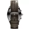 Relógio cronógrafo de aço inoxidável para homem ARMANI AR0370 43mm