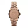 Relógio ARMANI AR0381 mulher quartzo 31mm aço inoxidável mostrador prateado bracelete bicolor