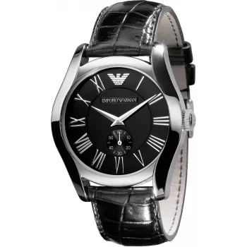 ARMANI AR0643 Relógio de homem aço inoxidável quartzo cronógrafo 43 mm