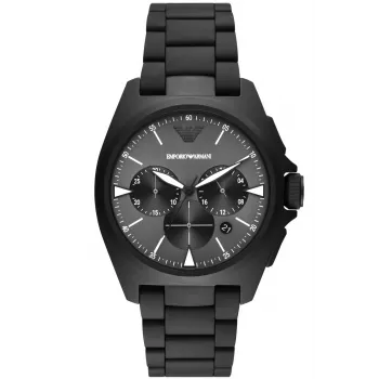 Relógio cronógrafo ARMANI AR11412 para homem em aço inoxidável, 42 mm, mostrador azul