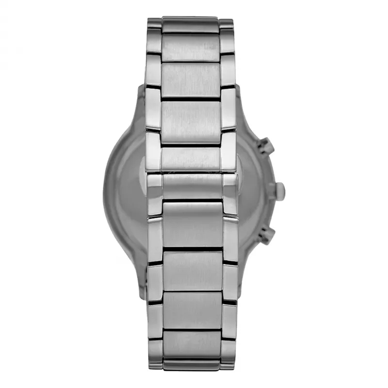 Relógio de quartzo cronógrafo de homem Armani AR11507 43mm Aço inoxidável Mostrador azul