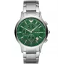 Relógio de quartzo cronógrafo de homem Armani AR11507 43mm Aço inoxidável Mostrador azul