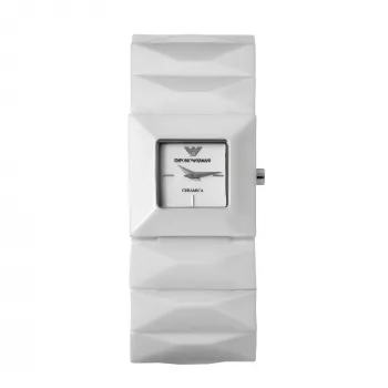 Relógio de mulher ARMANI AR1436 cerâmica 28mm preto