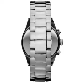 Relógio de cerâmica de homem ARMANI AR1462 43mm mostrador preto cronógrafo