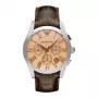 Cronógrafo Armani AR1634 homem em aço inoxidável, 42 mm