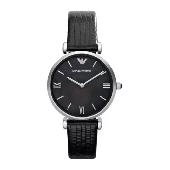 Relógio de mulher Armani AR1678, aço inoxidável em tom ouro rosa, 32 mm