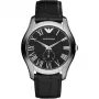 Relógio cronógrafo de quartzo de homem ARMANI AR1703 43 mm mostrador preto bracelete em pele