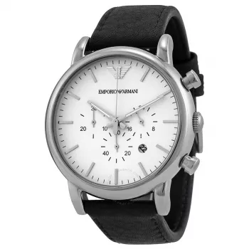 Relógio cronógrafo ARMANI AR1807 para homem 46 mm aço inoxidável