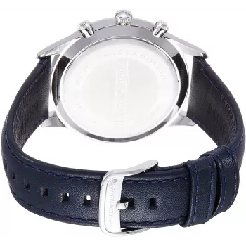 Relógio cronógrafo de homem Armani AR1889 42mm Aço inoxidável Mostrador preto