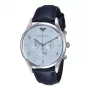 Relógio cronógrafo de homem Armani AR1889 42mm Aço inoxidável Mostrador preto
