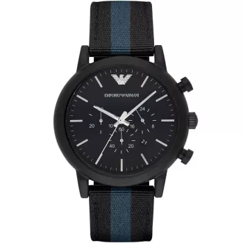 Relógio cronógrafo de quartzo de homem ARMANI AR1948 46mm aço inoxidável