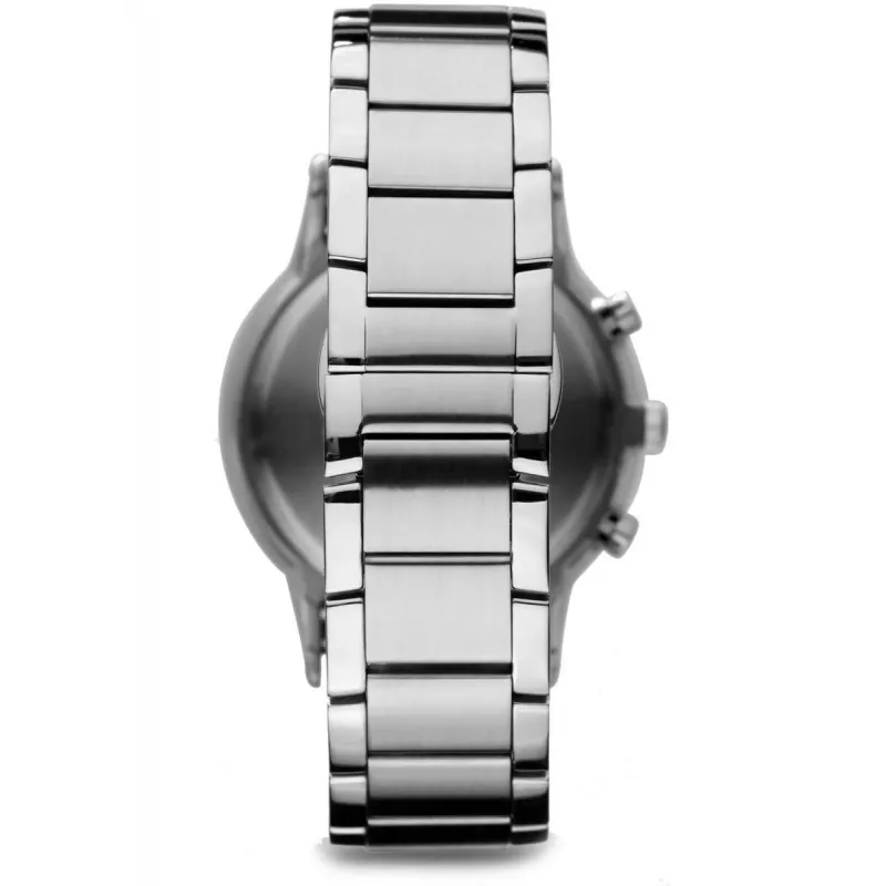 Relógio cronógrafo de homem ARMANI AR2434 com mostrador azul e bracelete de aço inoxidável 43mm