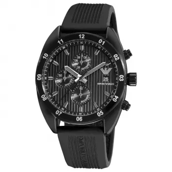 Relógio cronógrafo de quartzo de homem ARMANI AR5928 43 mm preto aço inoxidável