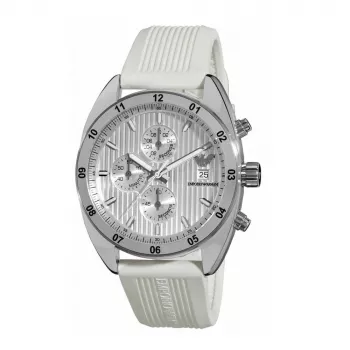 ARMANI AR5929 Relógio cronógrafo de homem 43mm Aço inoxidável Preto