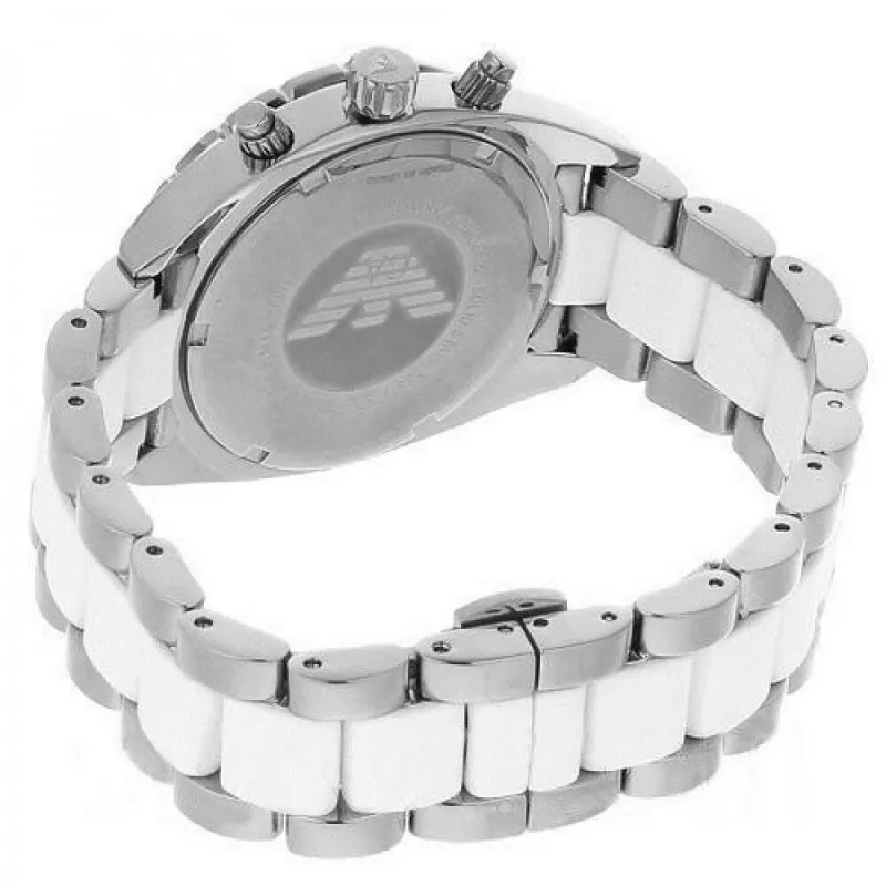 Relógio Armani AR5940 mulher quartzo cronógrafo 42mm ouro rosa aço inoxidável