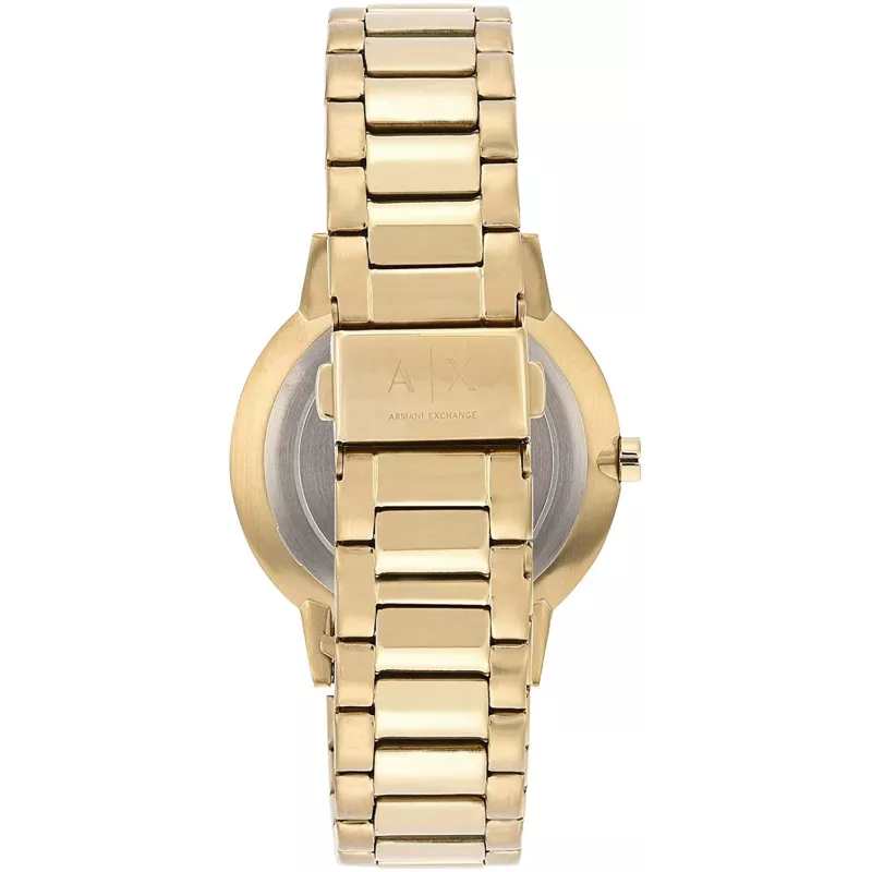 Armani Exchange AX2707 relógio analógico de quartzo de homem 42 mm aço inoxidável mostrador preto