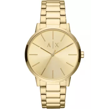 Armani Exchange AX2707 relógio analógico de quartzo de homem 42 mm aço inoxidável mostrador preto