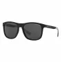Óculos de sol de homem Armani Exchange AX4049SF 81808 - armação preta mate, lentes cinzentas, 57 mm