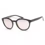 ARMANI EXCHANGE AX4118S81586X Óculos de sol unissexo retangulares preto mate cinzento escuro espelho prateado 54mm