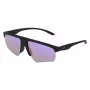 Óculos de sol retangulares de homem ARMANI EXCHANGE AX4123S80784V - armação de propionato preta com lentes espelhadas cinzento escuro