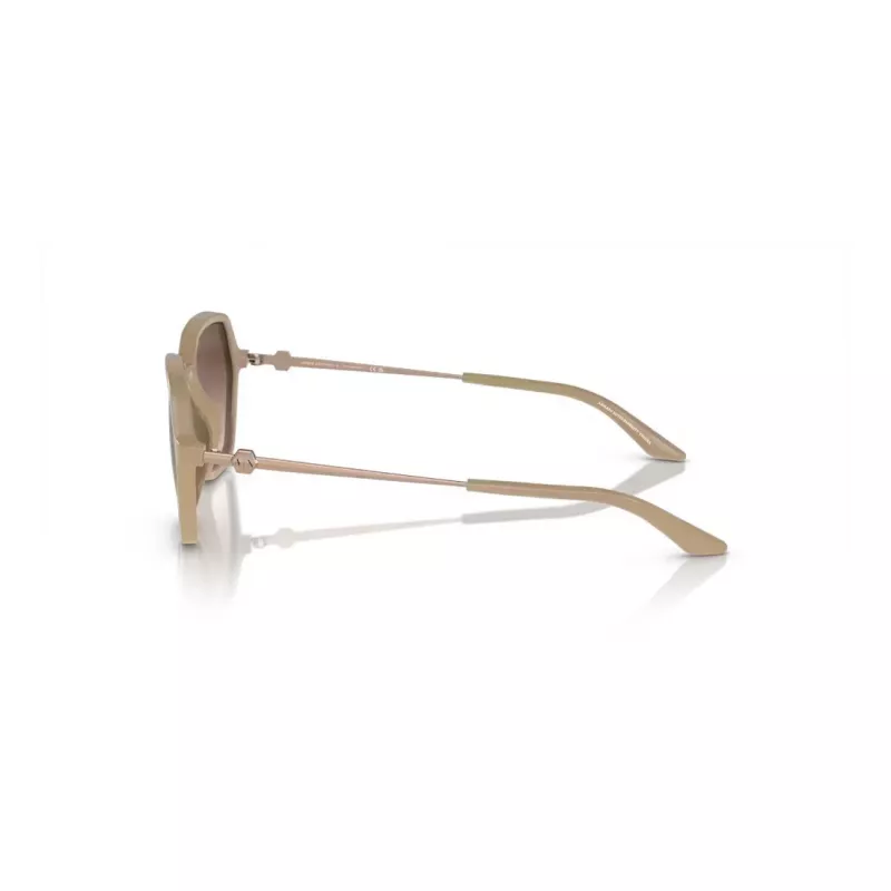 ARMANI EXCHANGE AX4139SU83421 Óculos de sol quadrados unissexo Havana Castanho Degradê 52mm