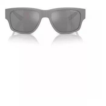 Óculos de sol de homem Armani Exchange AX4141SU81806 Preto mate Cinzento escuro 56mm