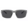 Óculos de sol de homem Armani Exchange AX4142SU81808 preto mate cinzento escuro retangulares