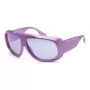 Óculos de sol de piloto Armani Exchange AX4143SU83534 Matte Black com lentes cinzentas 67mm