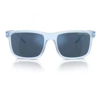 Armani Exchange AX4145S834555 Óculos de sol para homem - Armação retangular em propionato - 57/19/145 mm