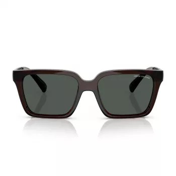 Armani Exchange AX4147S835773 Óculos de sol unissexo Havana armação lentes castanhas 56 mm