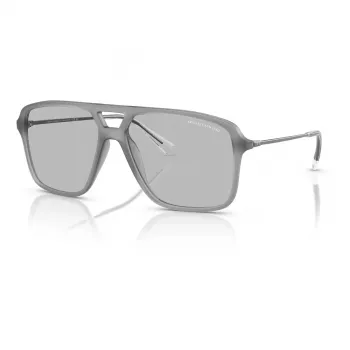 Óculos de sol de homem Armani Exchange AX4150SU83638 quadrados preto mate cinzento 59 mm