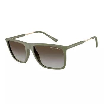 Óculos de sol de homem Armani Exchange AX4160S838113 Havana castanho gradiente 57mm