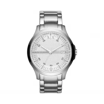 Relógio de homem Armani Exchange AX2177 46mm aço inoxidável mostrador preto