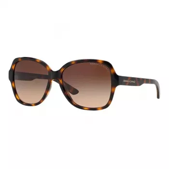 Óculos de sol de mulher ARMANI EXCHANGE AX4029S811713 armação de acetato Havana lentes castanhas 57mm