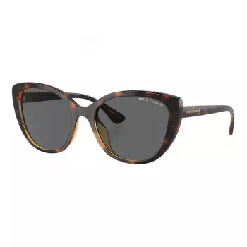 ARMANI EXCHANGE Óculos de sol de mulher AX4111SU82138 - armação cinzento transparente, lentes gradiente cinzentas, 54/18/140 mm