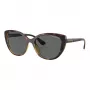 ARMANI EXCHANGE Óculos de sol de mulher AX4111SU82138 - armação cinzento transparente, lentes gradiente cinzentas, 54/18/140 mm