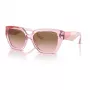 Óculos de sol de mulher Armani Exchange AX4125SU83391 armação cinzento transparente lentes degradê cinzento 54 mm
