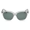 ARMANI EXCHANGE Óculos de Sol Mulher AX4148SU83607 Armação Quadrada Transparente Cinzenta Lentes Cinzentas 56 mm