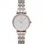 Relógio ARMANI Gianni T-Bar para mulher AR11293 – 32mm aço inoxidável quartzo mostrador prateado